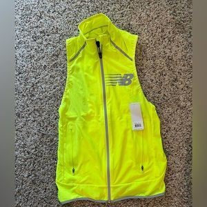 NWT New Balance Hi-Viz Beacon Running Vest - Small